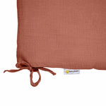 Bruine bed bumper 180 cm