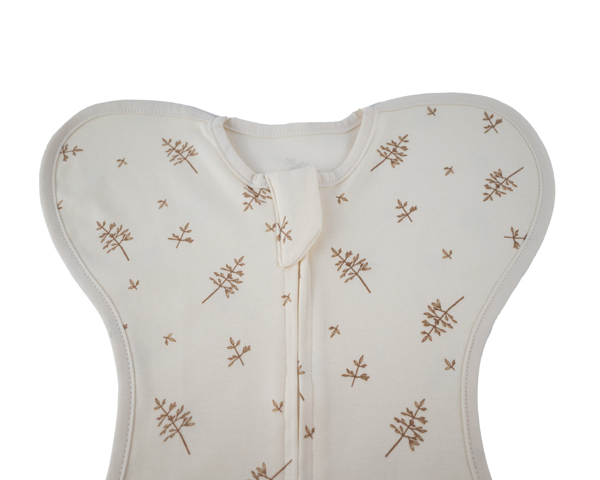 Inbakerslaapzak baby wit – 3-6 maanden