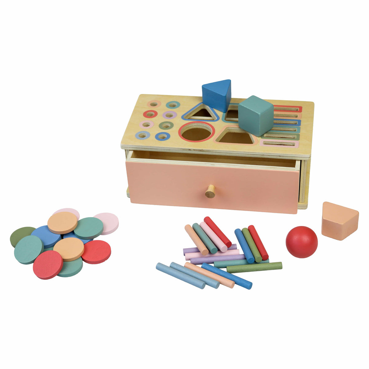 Houten montessori speelgoed