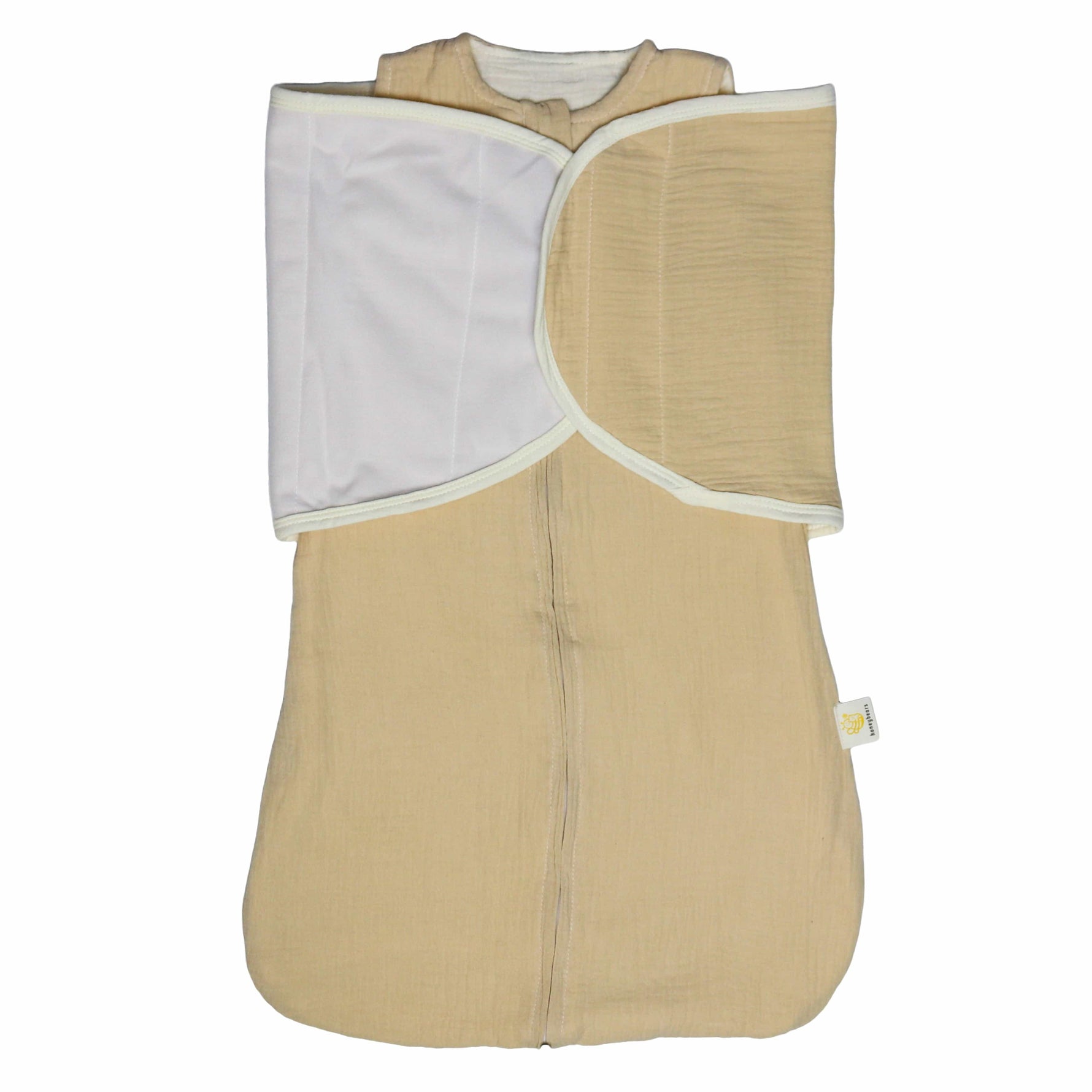 Inbakerslaapzak 2 delig beige