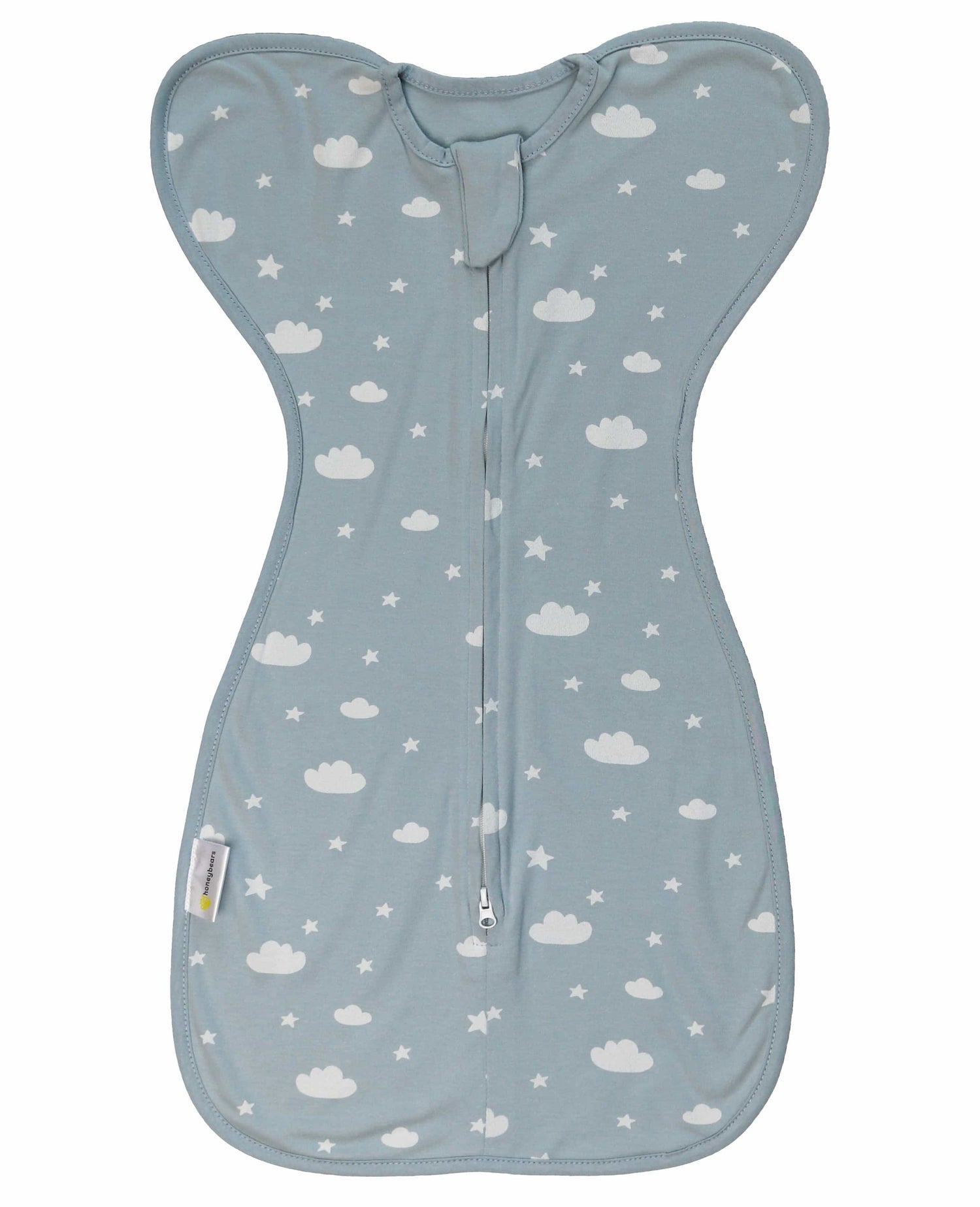 Inbakerslaapzak baby blauw 0 tot 3 maanden
