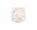 Roze zwem luier giraffe