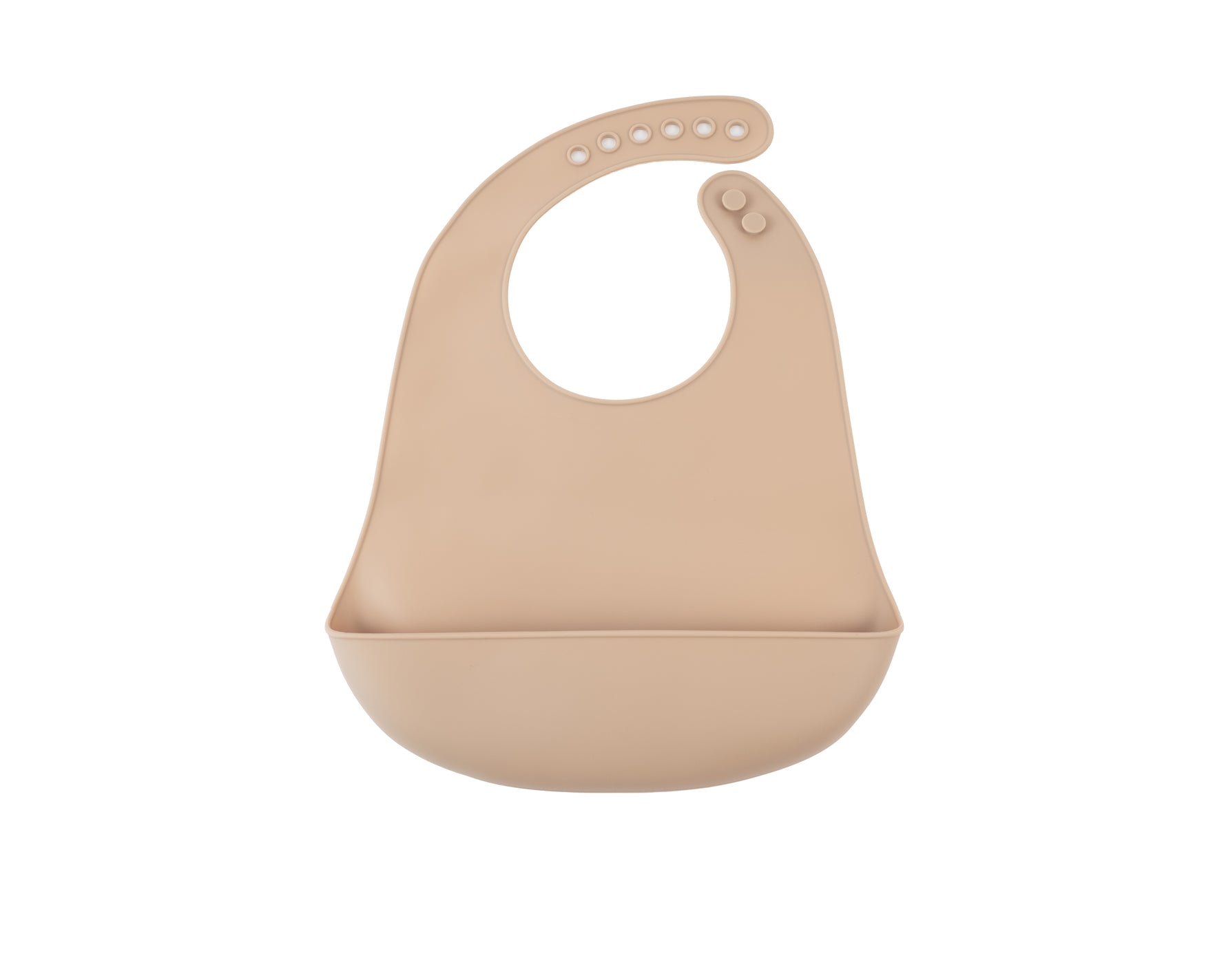 Siliconen slab opvangbakje beige
