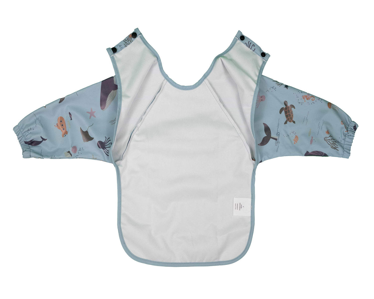 Slab waterproof met mouw – blauw – 1 tot 3 jaar