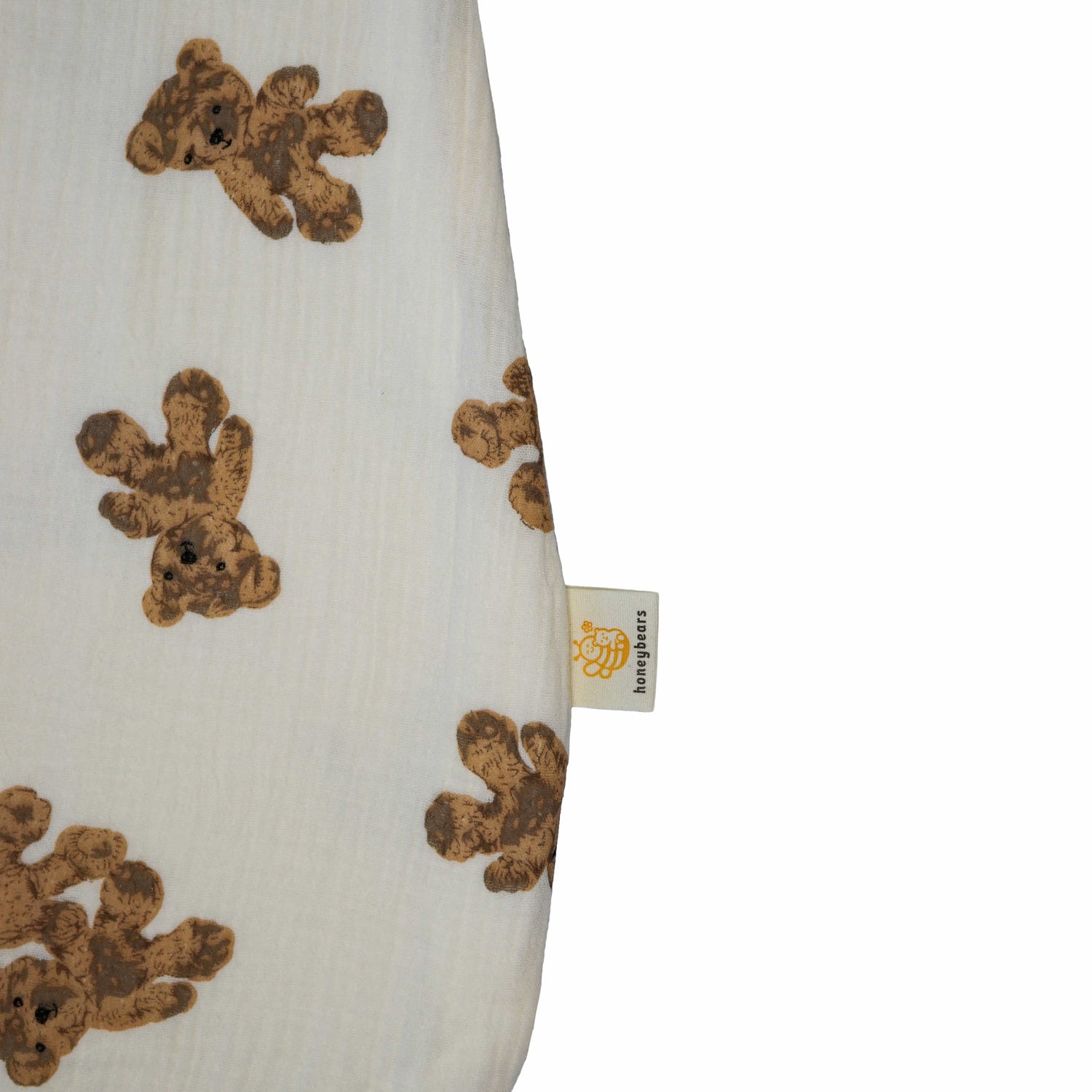 Slaapzak baby beige beertjes – 0-6 maanden